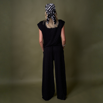 CONJUNTO SPORT SHINE NEGRO