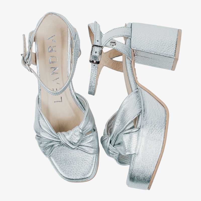 SANDALIAS GAEL SILVER