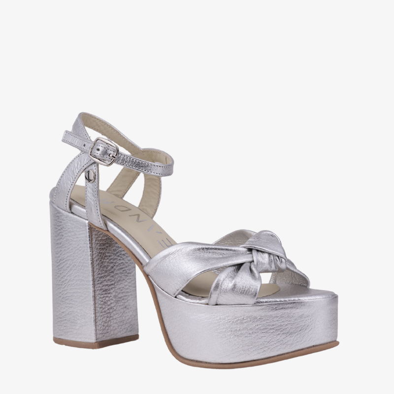 SANDALIAS GIANFRANCO SILVER