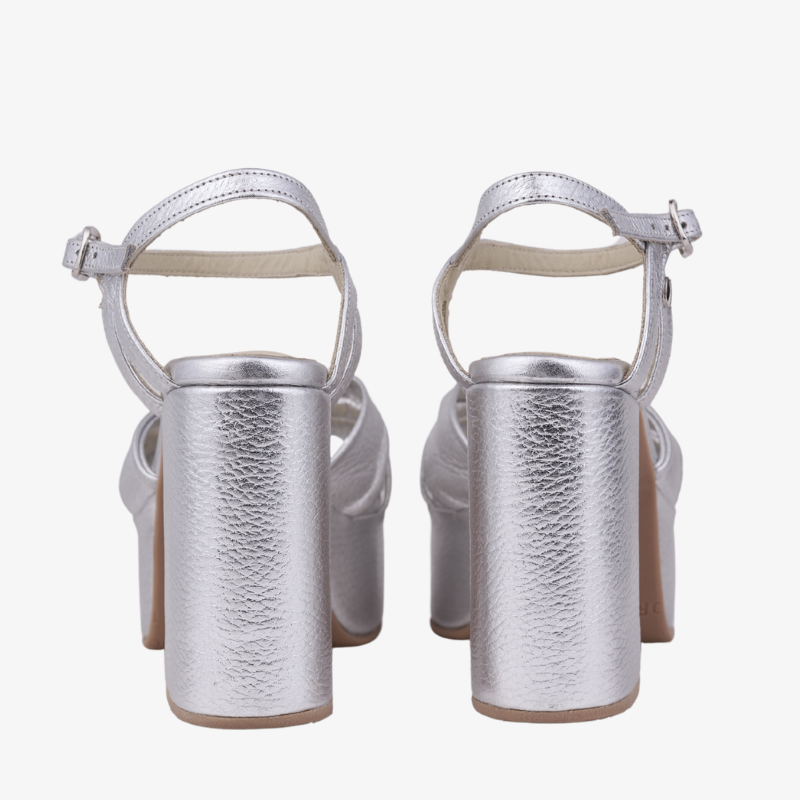 SANDALIAS GIANFRANCO SILVER