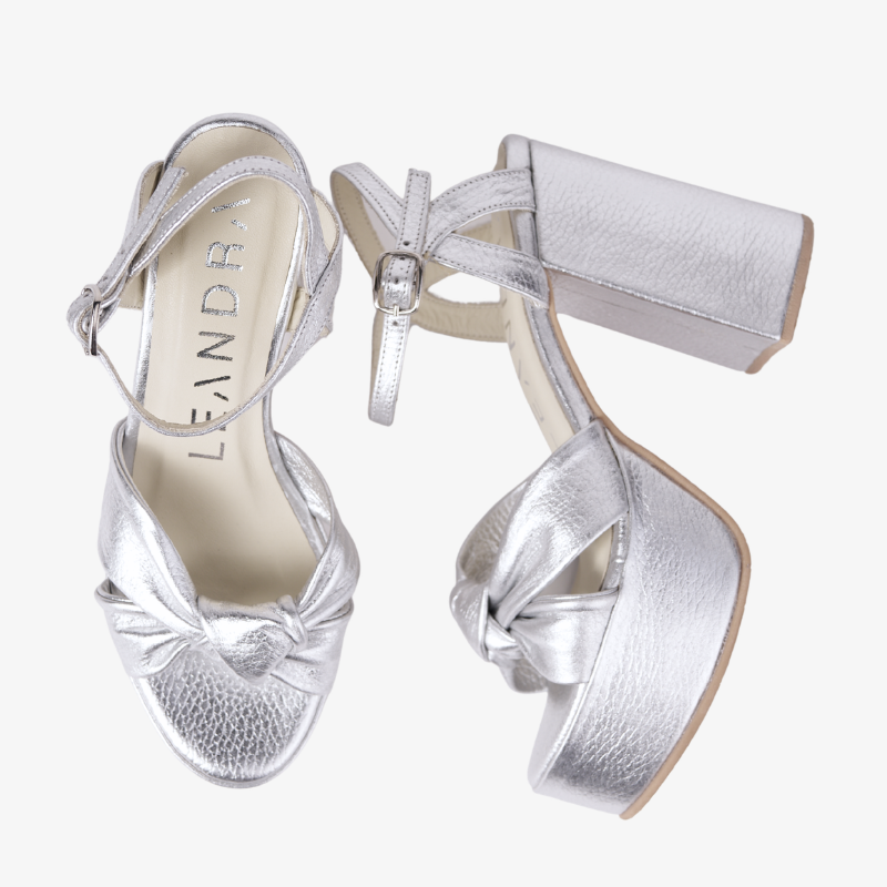 SANDALIAS GIANFRANCO SILVER