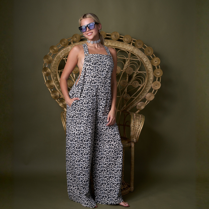 JARDINERA LEOPARD AZUL