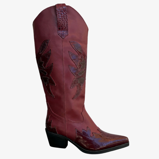 BOTAS JESSE BURGUNDY
