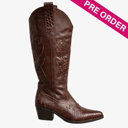 BOTAS JESSE CHOCOLATE