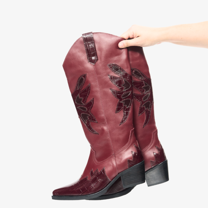 BOTAS JESSE BURGUNDY