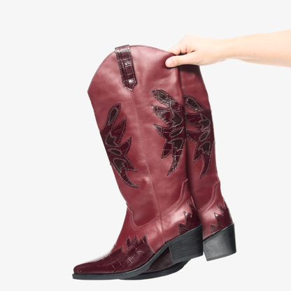 BOTAS JESSE BURGUNDY