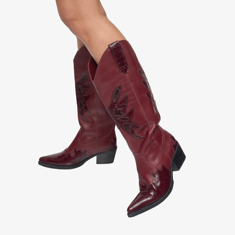BOTAS JESSE BURGUNDY