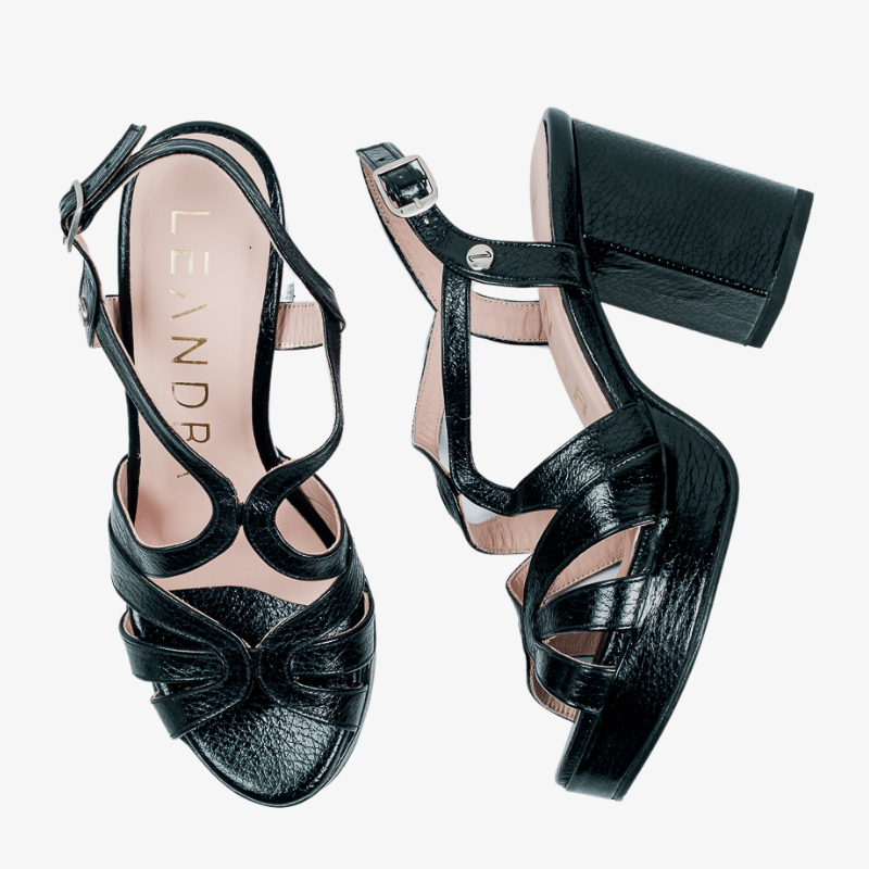 SANDALIAS LEANDRINO BLACK