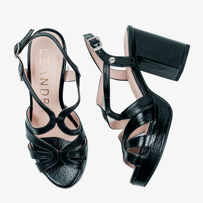 SANDALIAS LEANDRINO BLACK