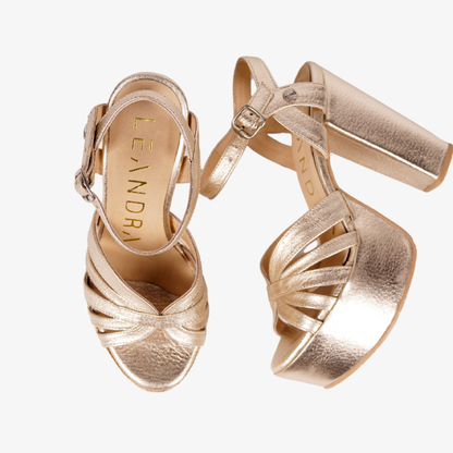 SANDALIAS LUJAN GOLD