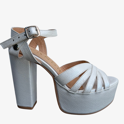 SANDALIAS LUJAN WHITE