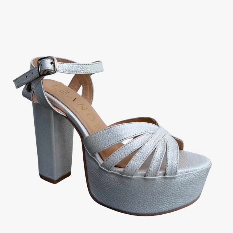 SANDALIAS LUJAN WHITE