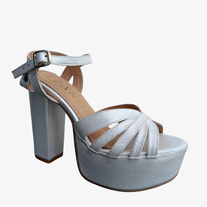 SANDALIAS LUJAN WHITE