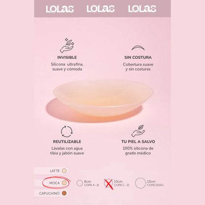 LOLAS CON ADHESIVO 10CM