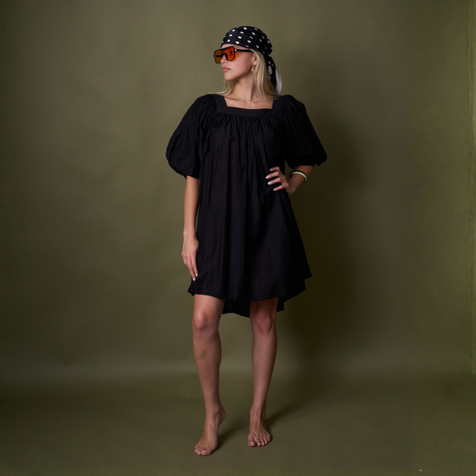 MINI DRESS QUASSIA NEGRO