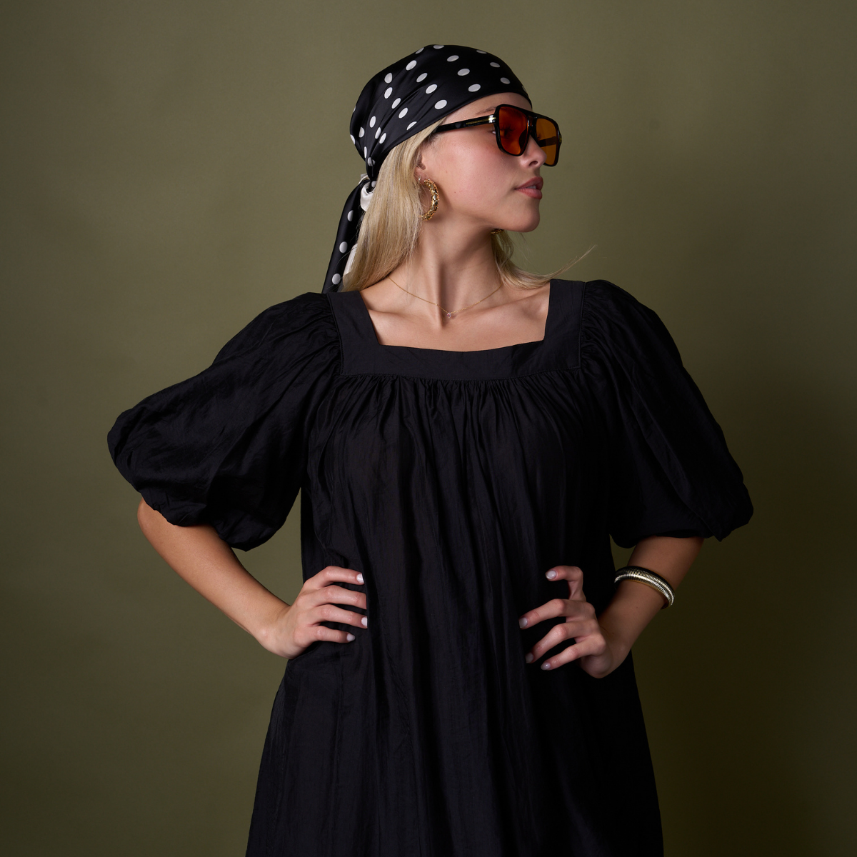 MINI DRESS QUASSIA NEGRO