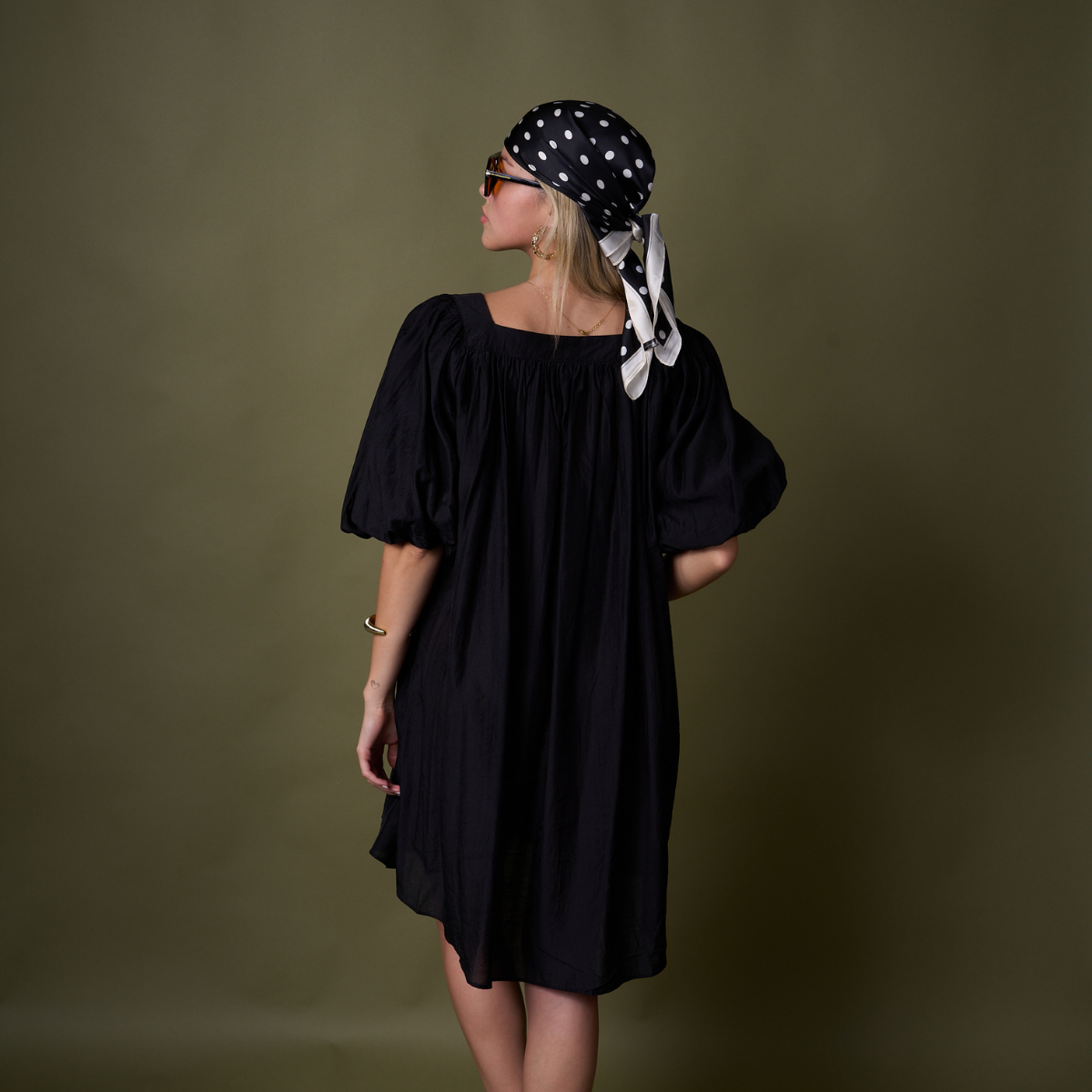 MINI DRESS QUASSIA NEGRO