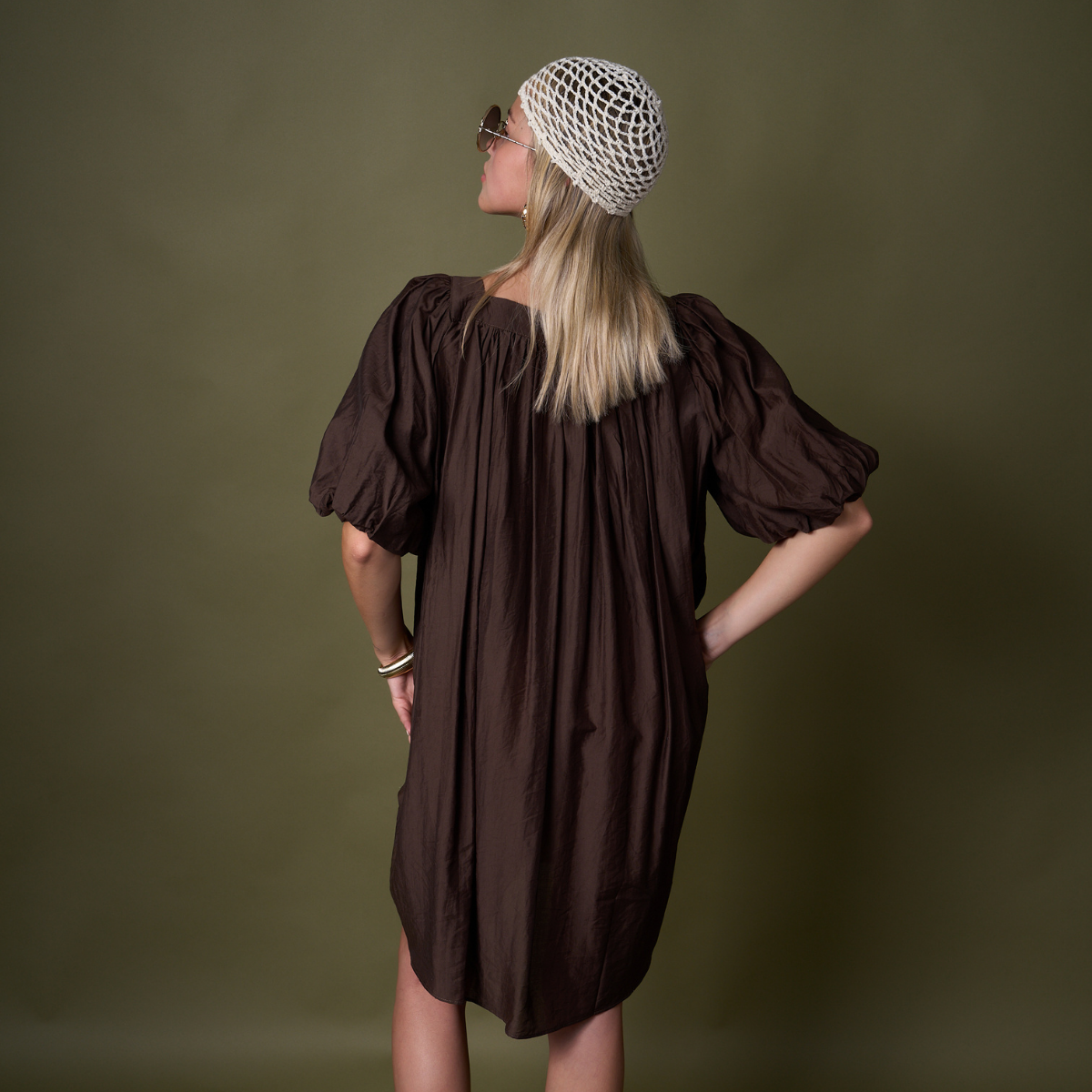 MINI DRESS QUASSIA CHOCO