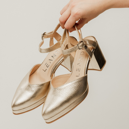 ZAPATOS PIERRE GOLD