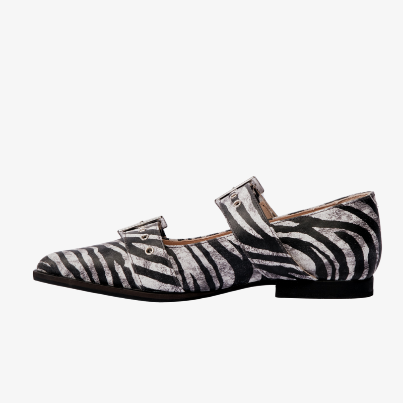 PUNTILLAS PRINCE ZEBRA