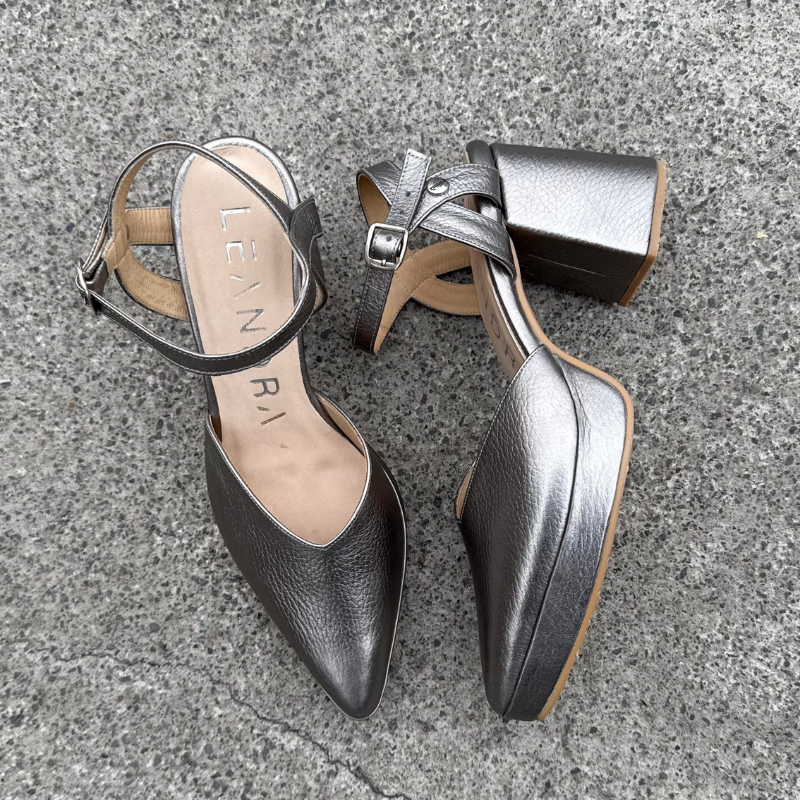 ZAPATOS ANDREA GRAPHITE-BEIGE