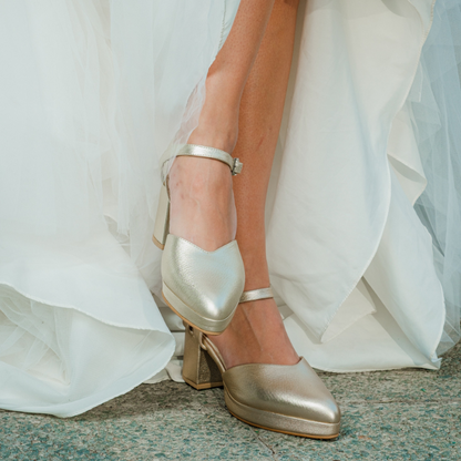 ZAPATOS PIERRE GOLD