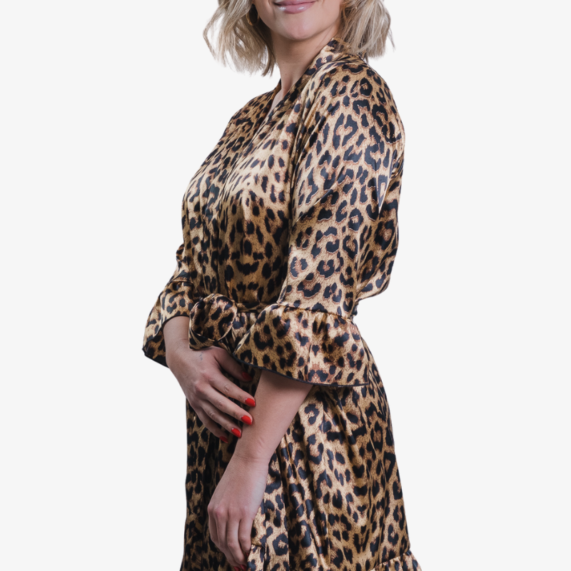 BATA RANIA LEOPARD - Talla Única / LEOPARDO