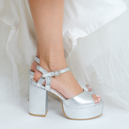 SANDALIA RAFAELLO SILVER