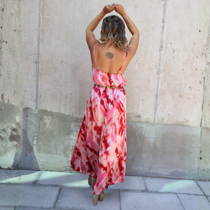 ENTERITO TIE DYE ROJO