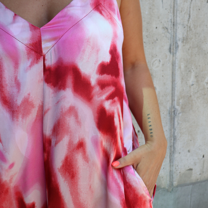 ENTERITO TIE DYE ROJO