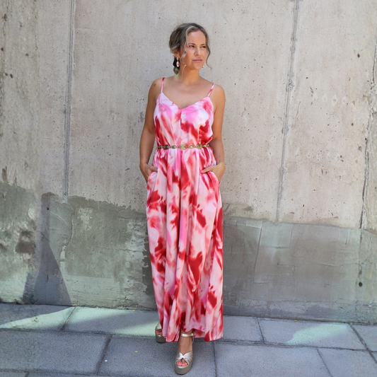 ENTERITO TIE DYE ROJO