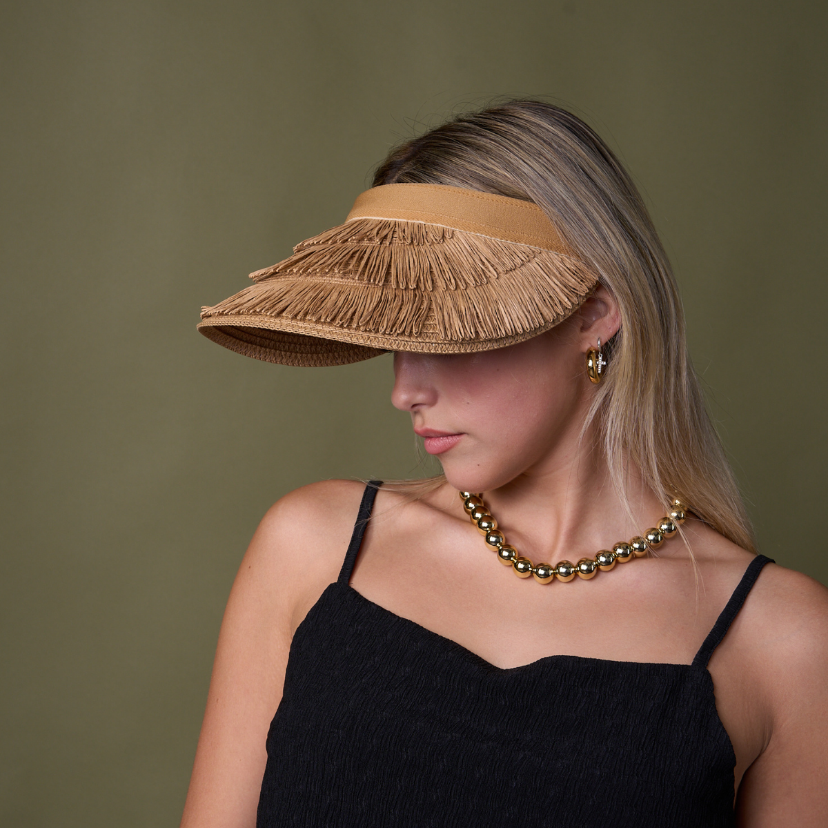 VISERA RAFIA BEIGE