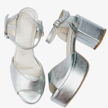 SANDALIAS ROMEO SILVER