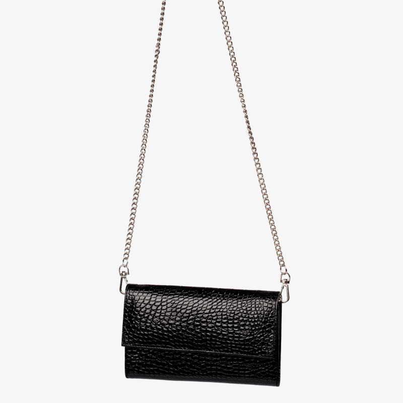CLUTCH / BILLETERA PASION BLACK - negro