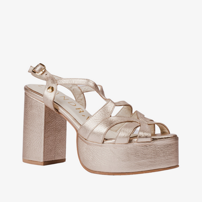 SANDALIAS LEANDRO GOLD