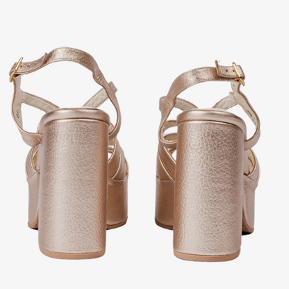 SANDALIAS LEANDRO GOLD
